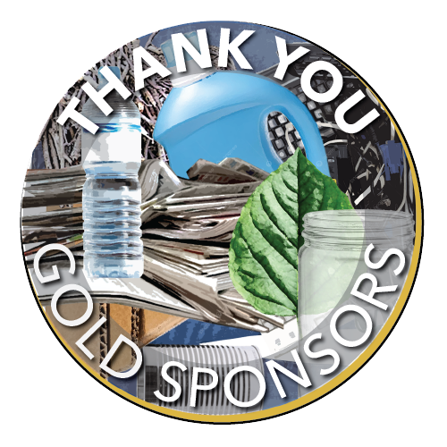 MRC Annual Conference Logo embossed text: Gold Sponsors