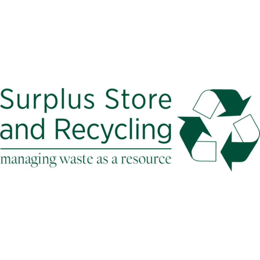 MSU Surplus Store and Recycling logo reading "managing waste as a resource"