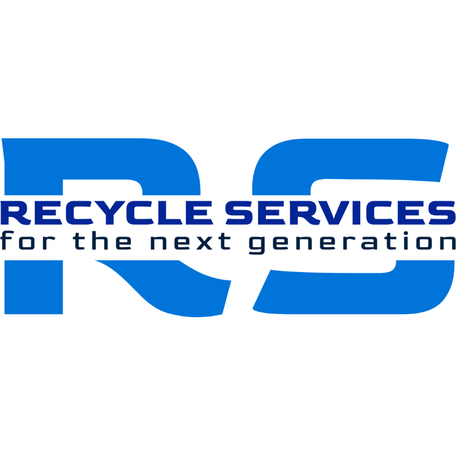 Recycle Services logo with text "Recycle Services for the next generation."